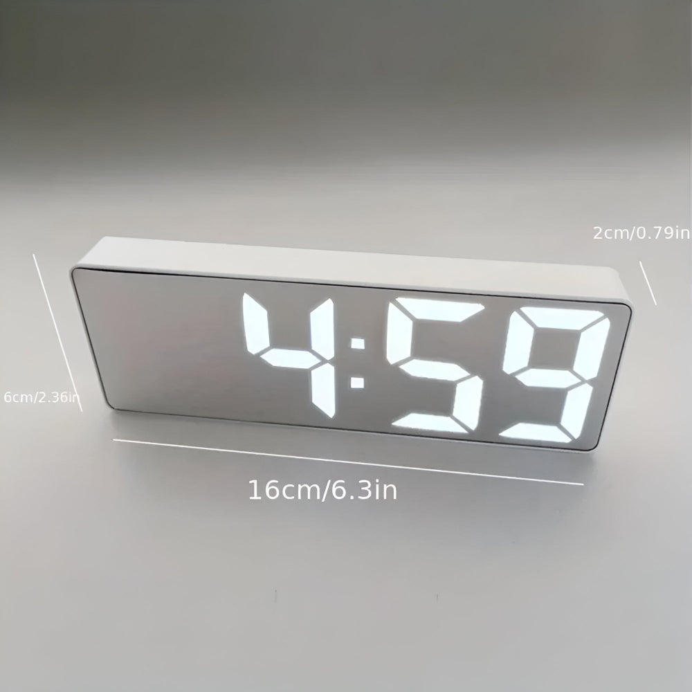 Skorter | Digital LED Mirror Alarm Clock