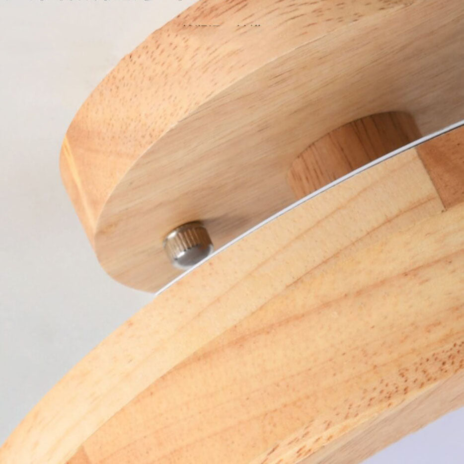 Skorter | Scandinavian round LED semi-flush mount ceiling light