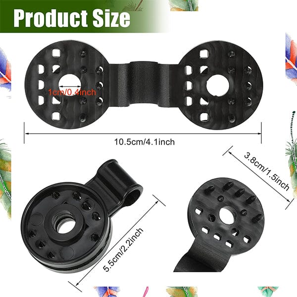 skorter | Shadow fabric plastic clamps, sun protection net clamps for greenhouse outdoor garden