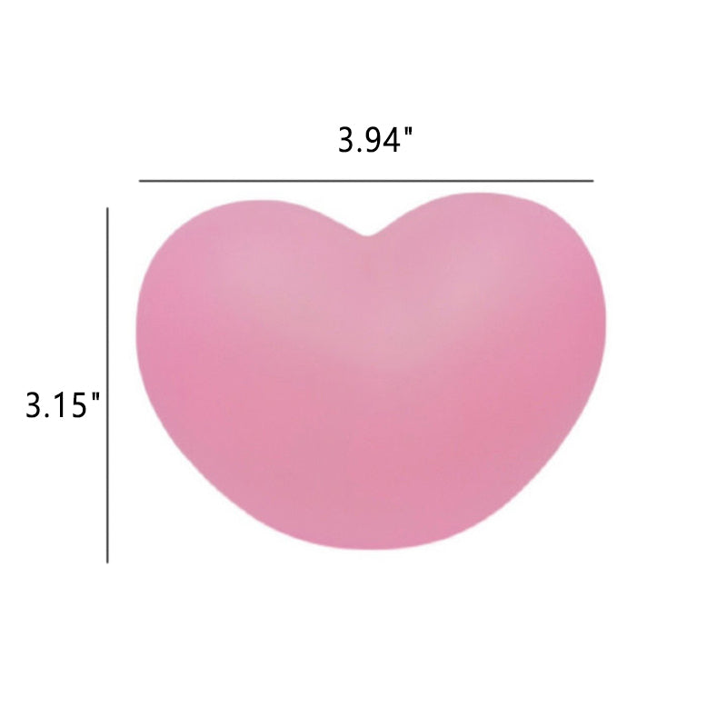 Skorter | LuvSphere Silicone LED Night Light | Heart-Shaped Design | Table Lamp | Warm Mood Light | Decorative