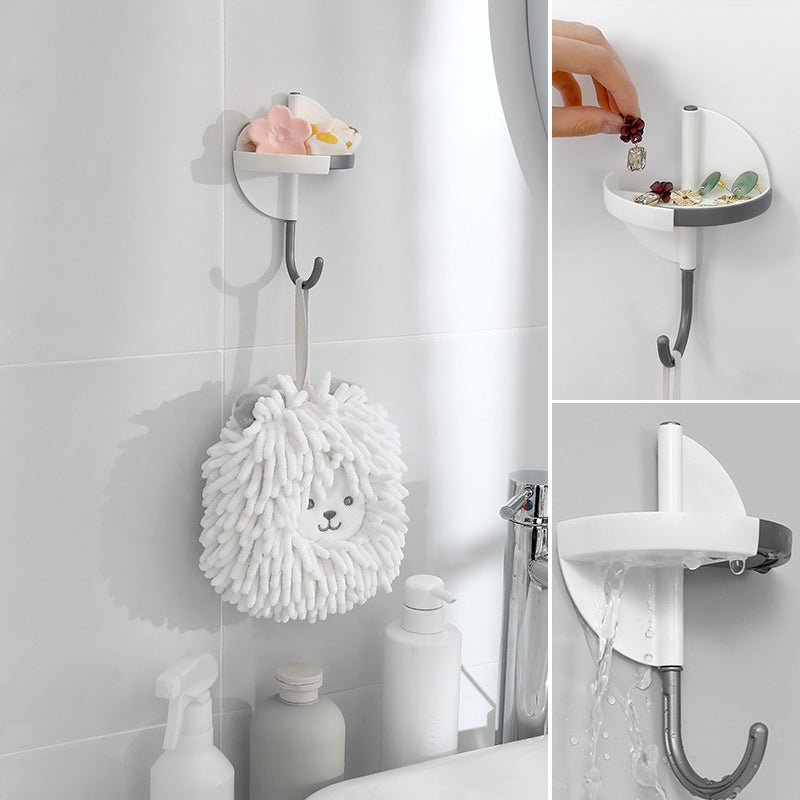 skorter | 2-In-1 Minimalist No-Drill Hook for Kitchen and Bathroom