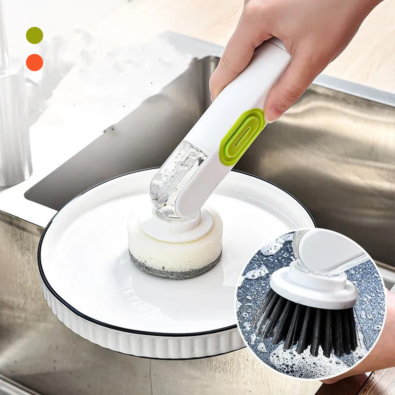 skorter | Multifunctional Long Handle Liquid Filled Cleaning Brush