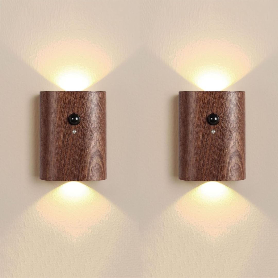 Skorter | Rechargeable LED Wall Light with Motion Sensor – Warm White