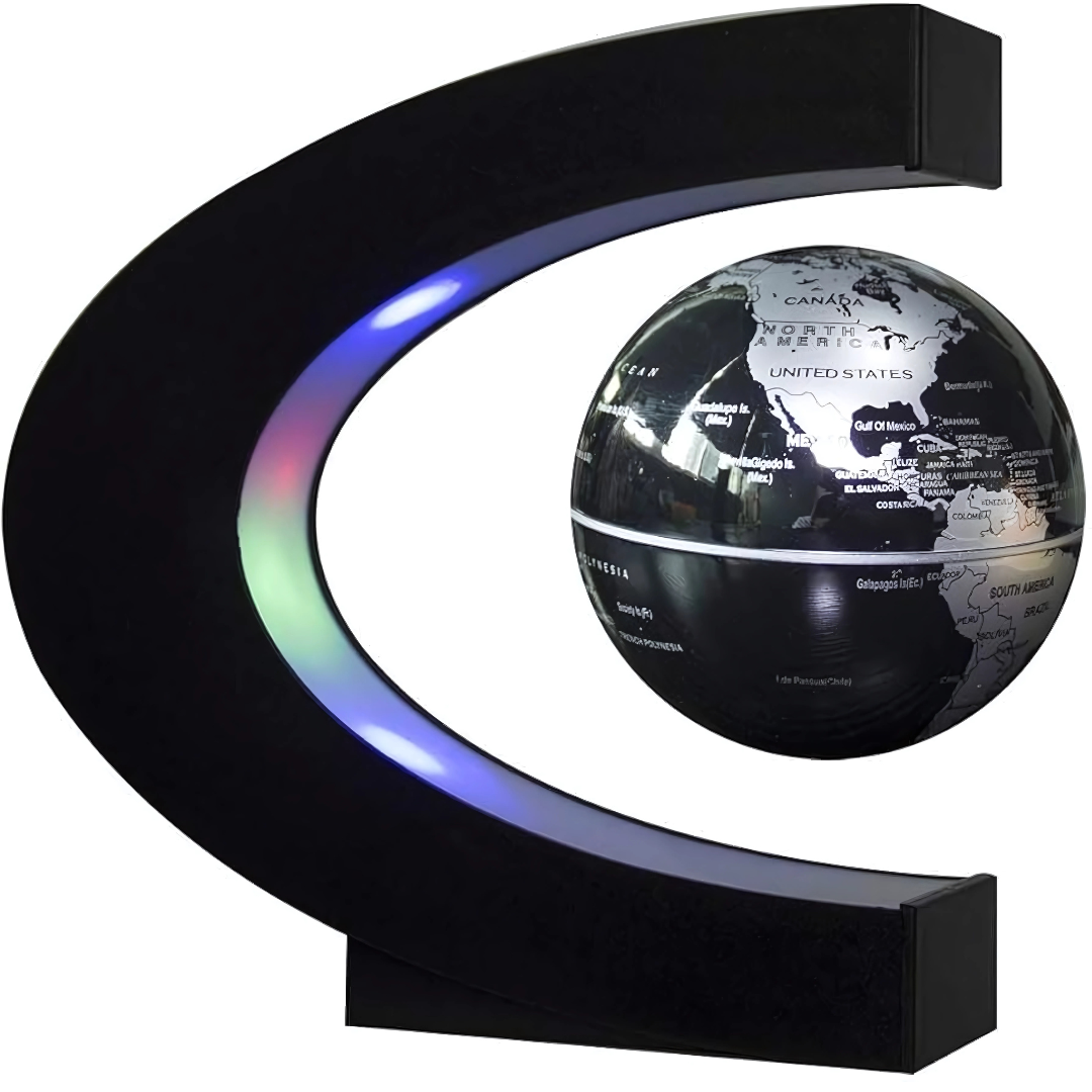 Skorter | AstroGlobe LED World Globe – Floating Globe Lamp with Magnetic Suspension