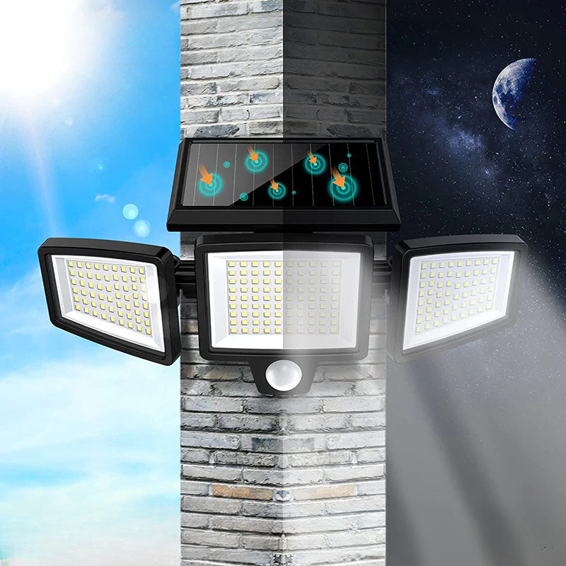 Skorter | SolarGuard - Solar security light with motion sensor – LED outdoor lighting for house and garden