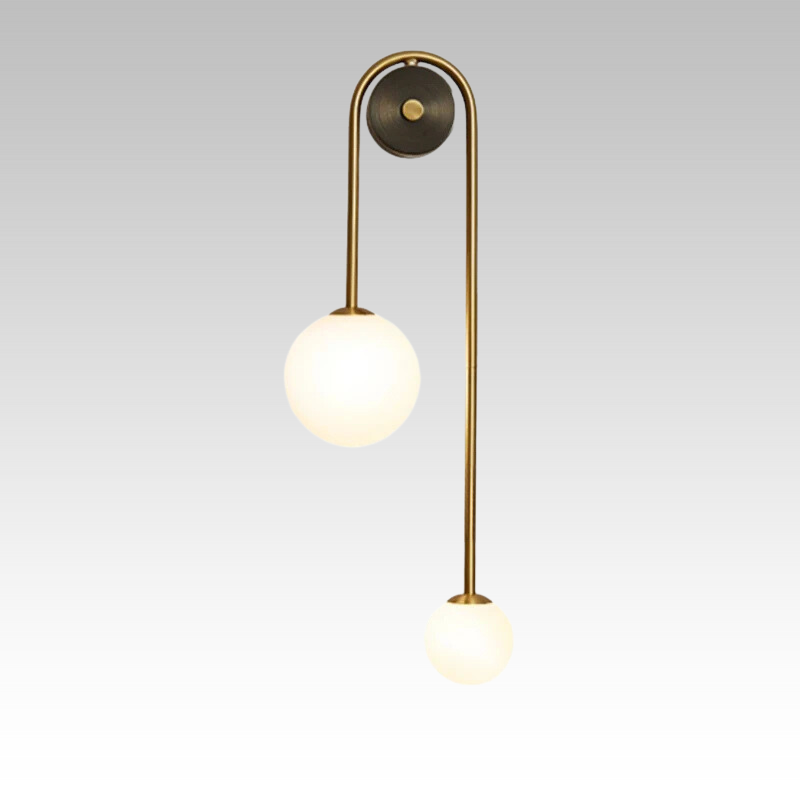 Skorter | AuroraGlass Wall Lamp - Modern LED Lamp for Bedroom and Living Room