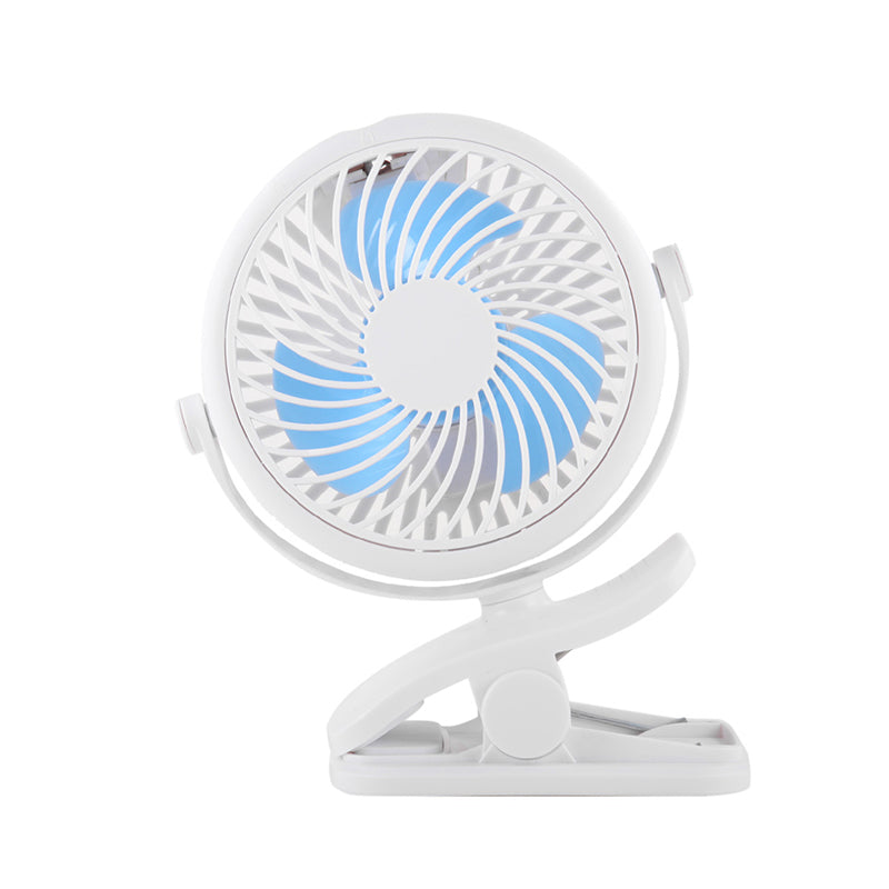 Skorter | Portable Clamp Fan with 360° Rotation – USB & Rechargeable Battery