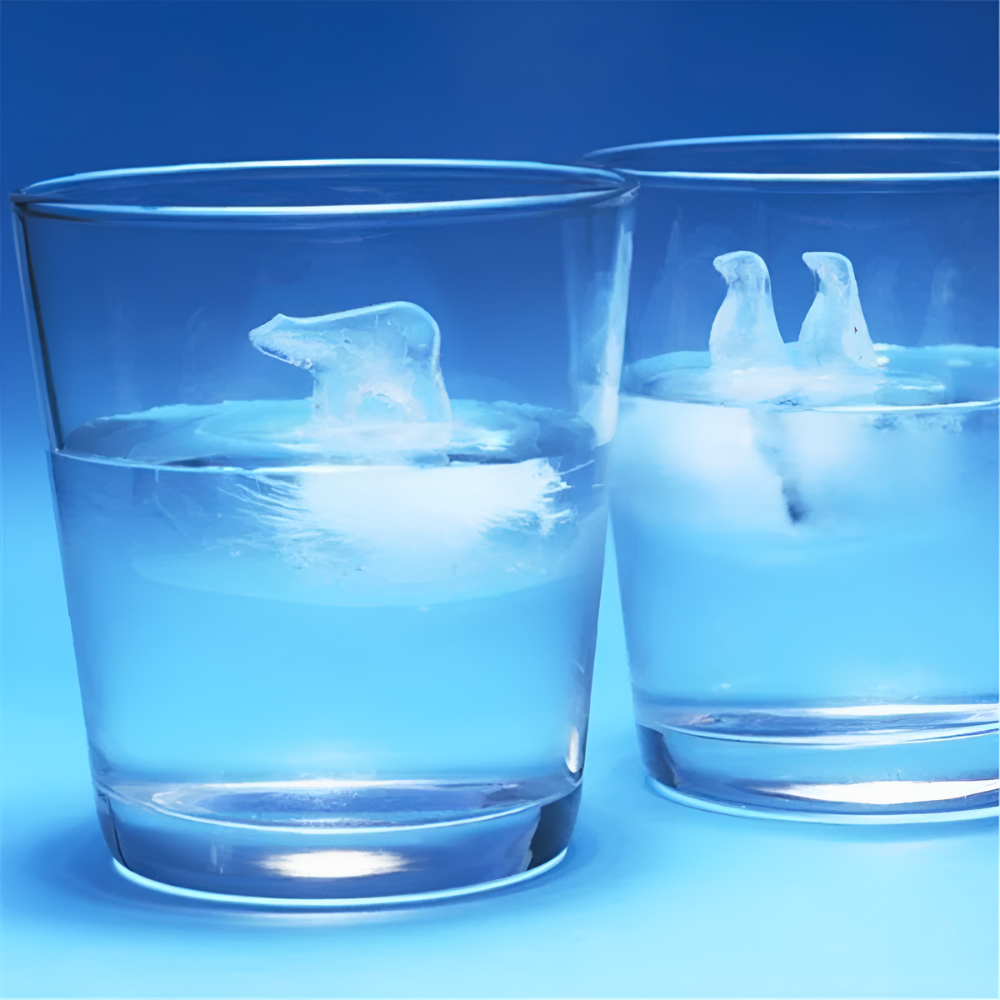 Skorter | & Polar Bear Silicone Ice Cube Mold
