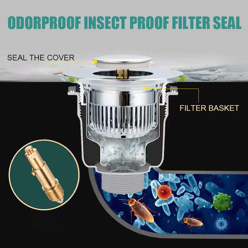 skorter | Double-walled stainless steel filter plug