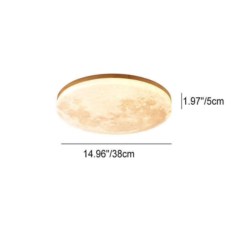 Skorter | Nordic Minimalist Moon Acrylic LED Ceiling Light