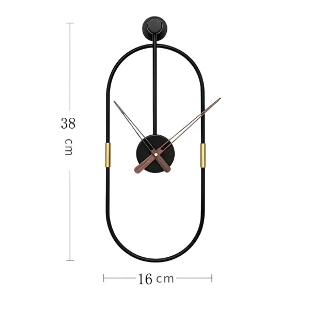 Skorter | Artic | Minimalist Large Wall Clock – Modern Decorative Timepiece