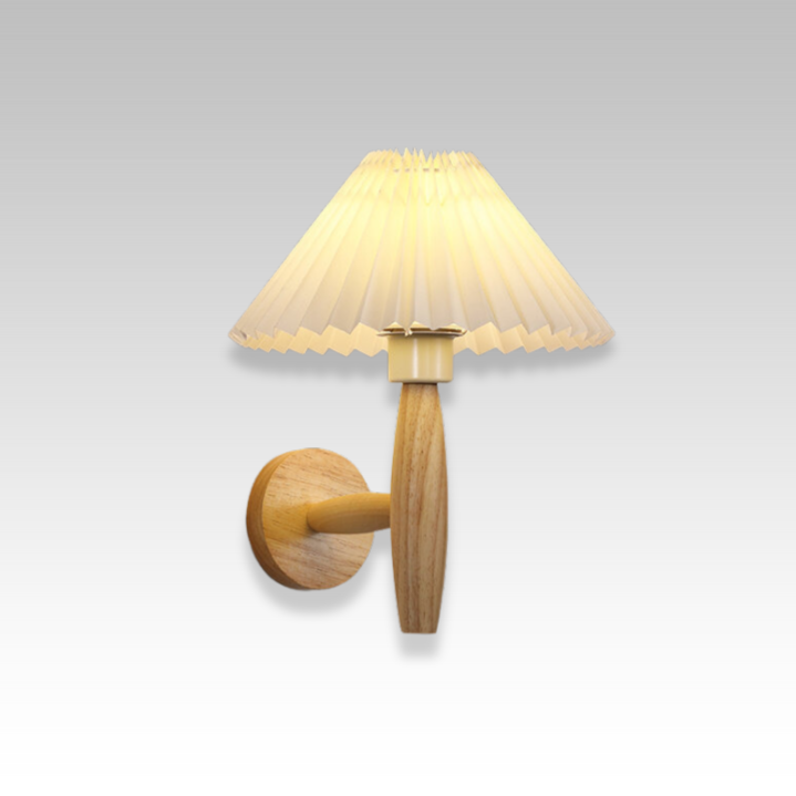 Skorter | EikenLys - Stylish Wooden Wall Lamp
