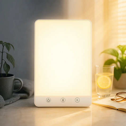 Skorter | SAD Therapy Lamp | Light Therapy for Seasonal Affective Disorder, Mood Enhancement & Energy Boosting