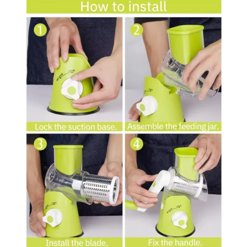 Skorter | Stainless Steel Vegetable Slicer Grater
