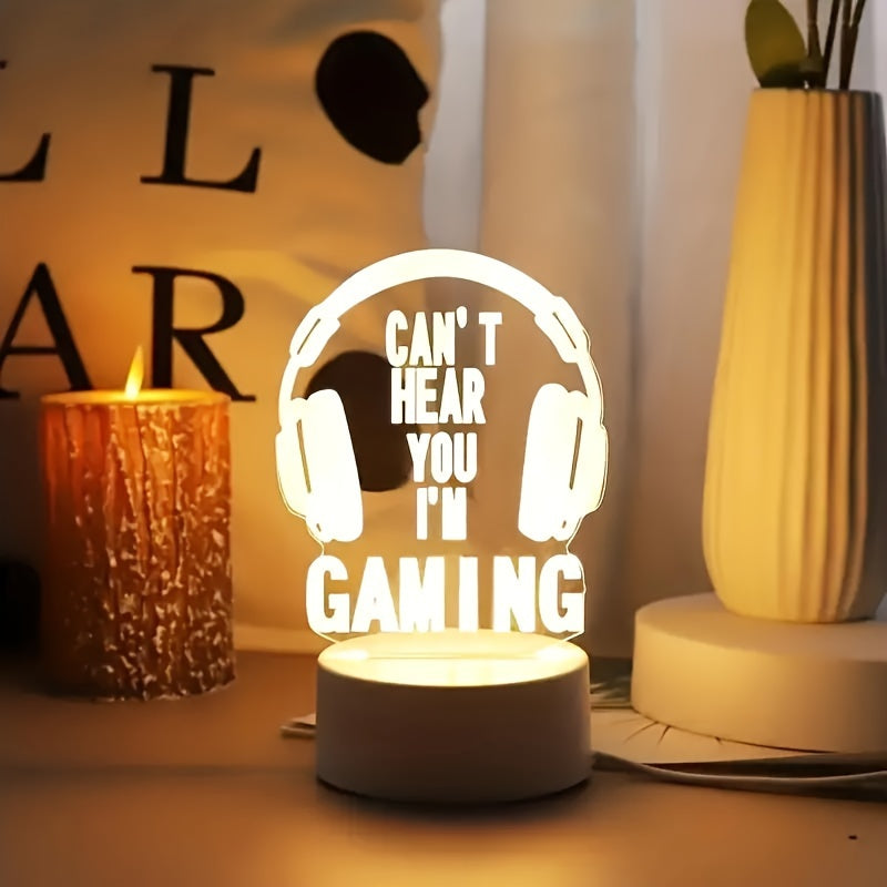 Skorter | GameLamp - Mini LED Table Lamp with USB Charging for Game Room