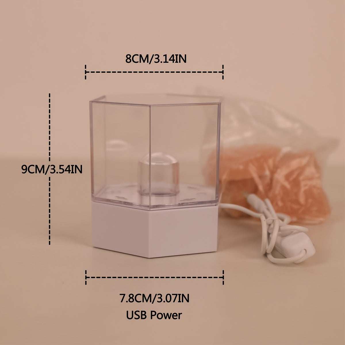 Skorter | Salt lamp - Himalayan Night lamp with USB connection