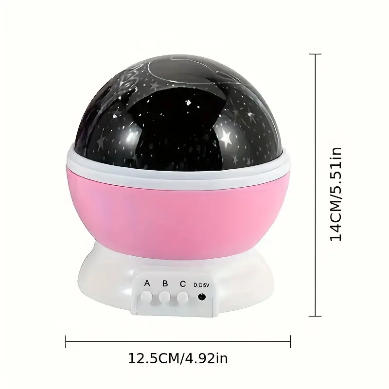 Skorter | Luna Star Projector Night Lamp – With Music and Colorful Light Show