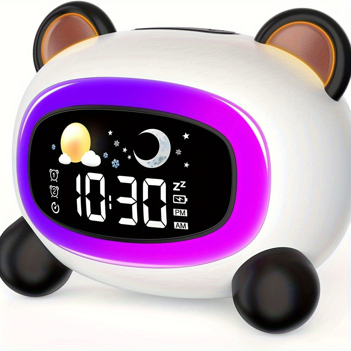 Skorter | DreamTime - Sleep Training Alarm Clock with Night Light and Dual Alarms