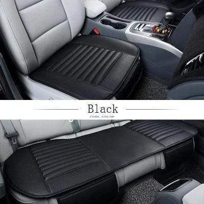 Skorter | Leather Bamboo Charcoal Car Seat Cushion-Absorbing odor(Four Seasons Universal)