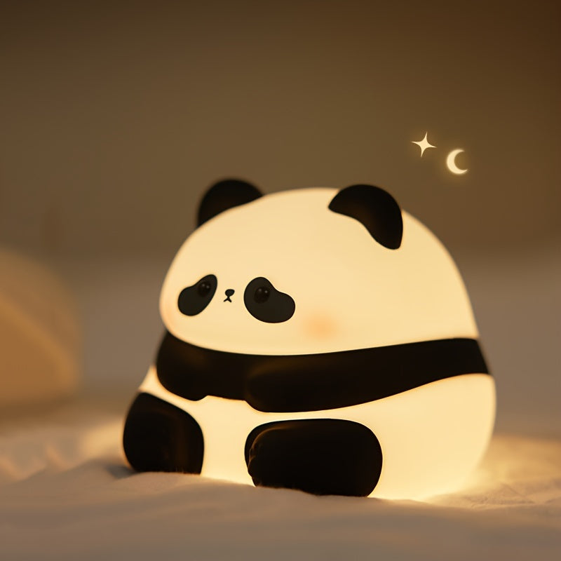 Skorter | PandaGlow - Cute Large Panda LED Night Light with Touch Control and Rechargeable Battery