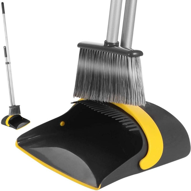 Skørter | Broom Plastic Shovel Set Brush 52" Broom Lightweight Dark Grey