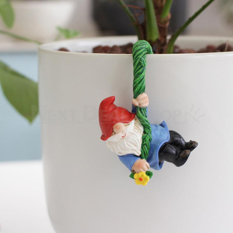 Skorter | 3 Pcs - Resin gnome Pot clamps
