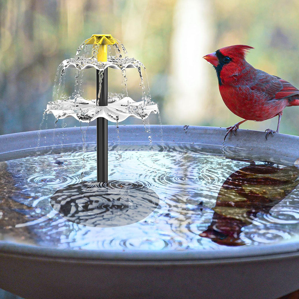 Skorter | 3-layer solar-powered water fountain kit