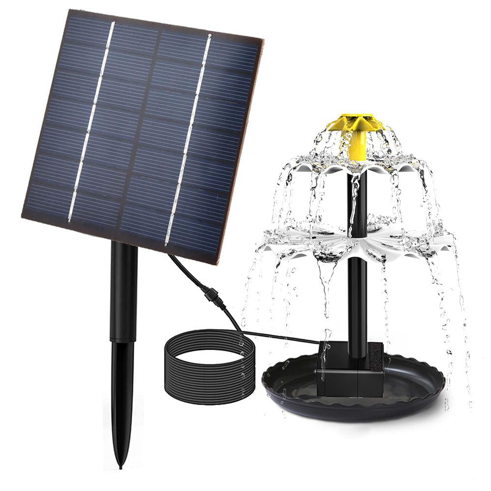Skorter | 3-layer solar-powered water fountain kit