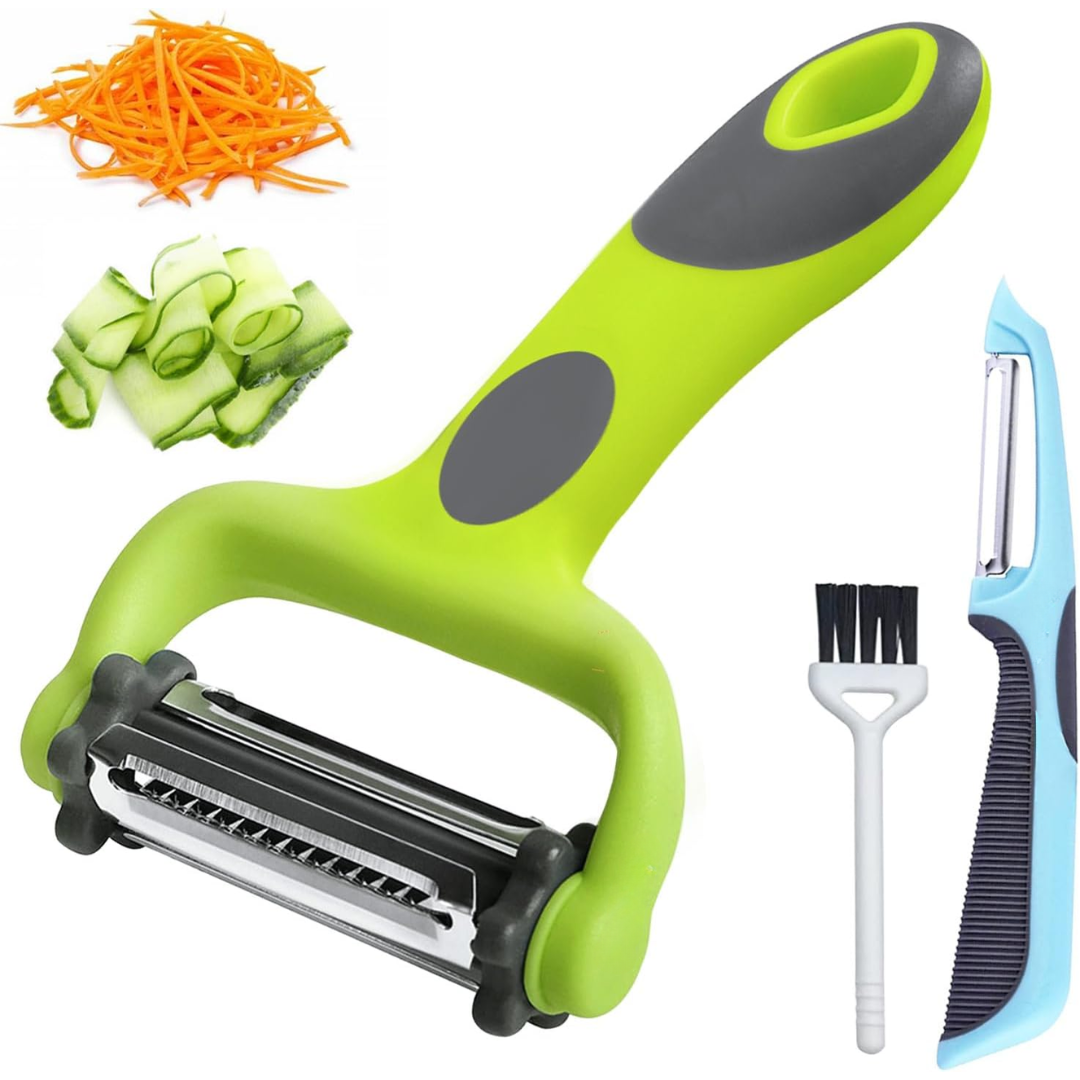 Skorter | 3-in-1 Vegetable Peeler with Julienne Blade