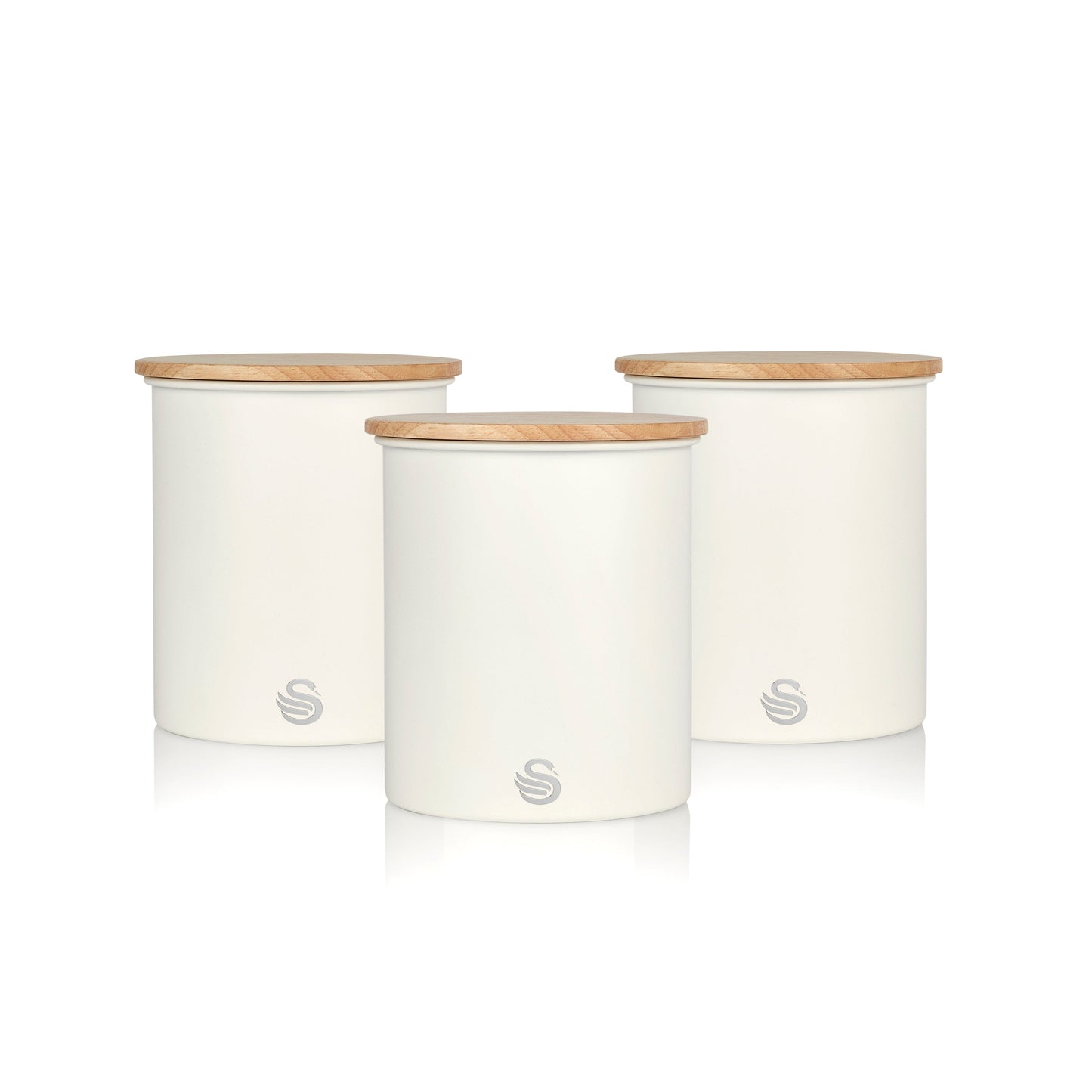 Skorter | 3-piece set: Swan Nordic jars