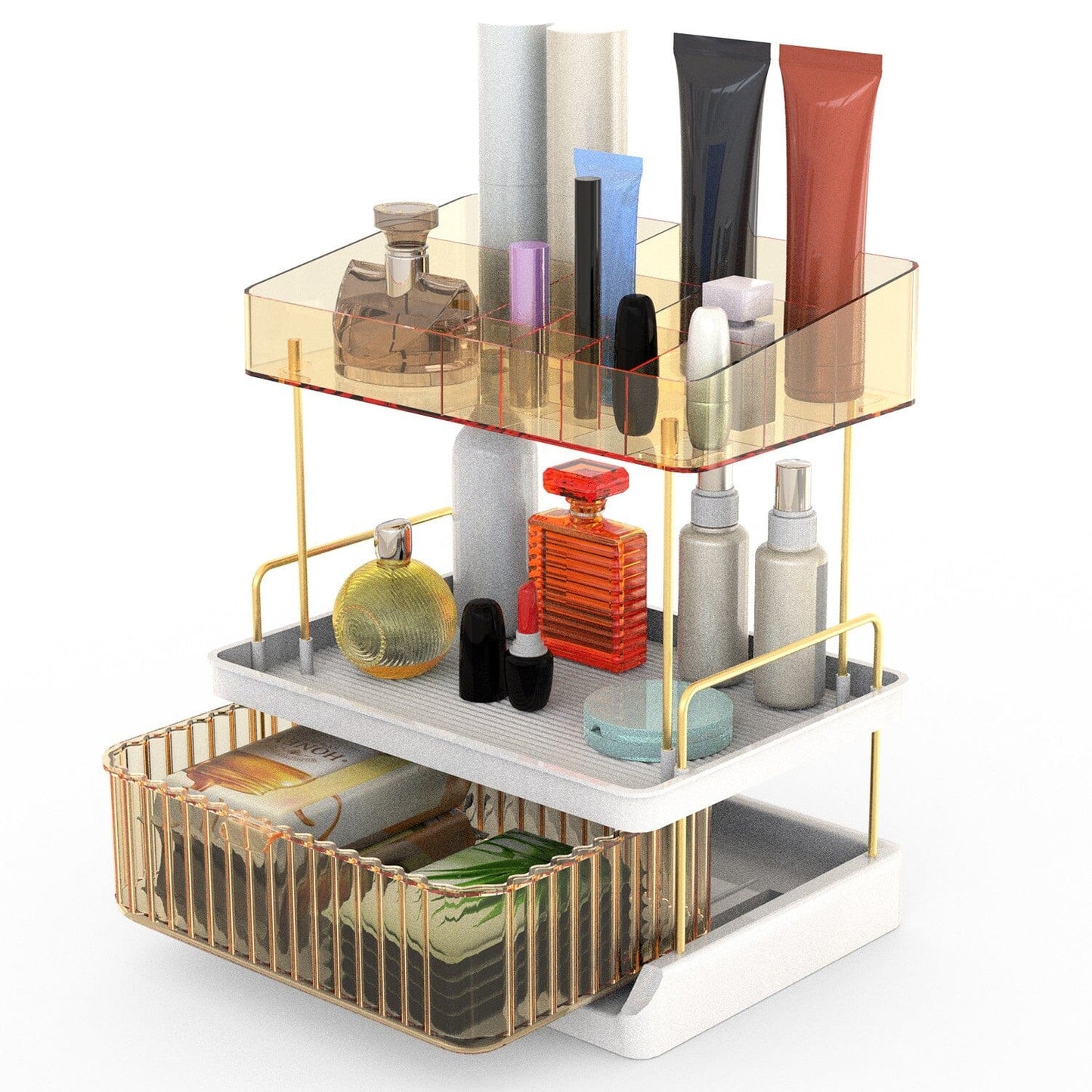 Skorter | 3-layer Makeup Organizer
