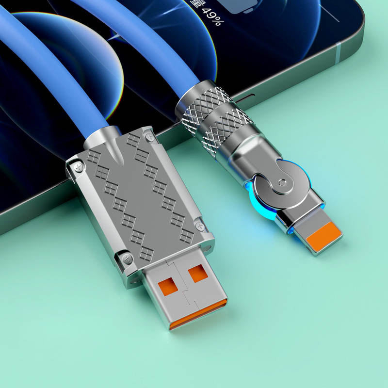 Skorter | 180° Anti-Break Fast Charge Data Cable (120W)