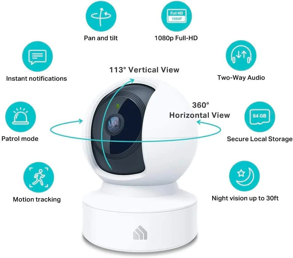 Skorter | 1080p HD Dog Camera 2.4GHz with Night Vision