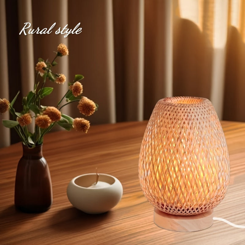 Skorter | BamboLys - Handcrafted LED Table Lamp with USB Connection