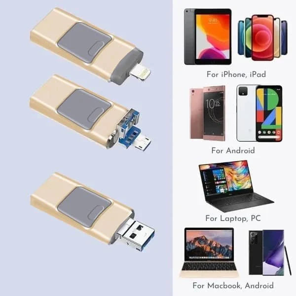 Skorter | 4 in 1 high-speed USB flash drive
