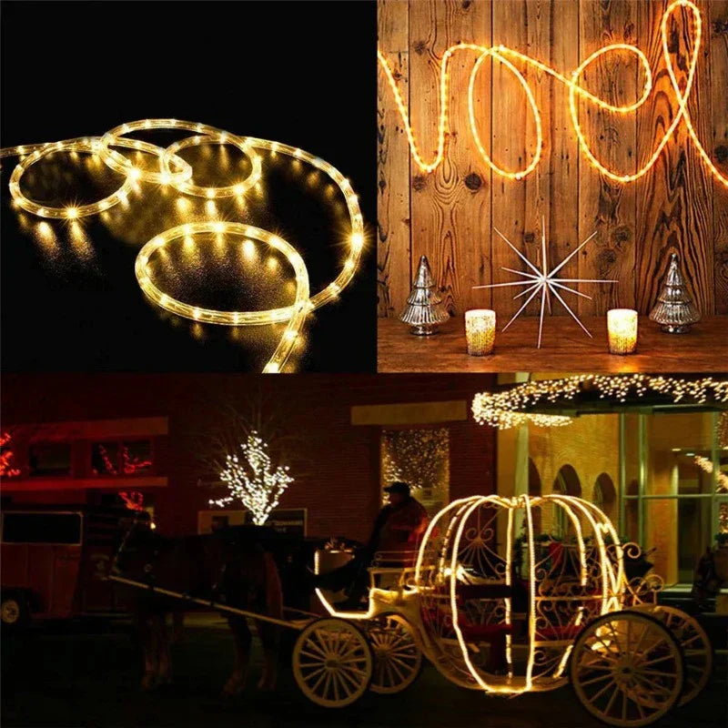 Skorter | SolarGlow Sling - LED Light Chain for Outdoor and Indoor, Weatherproof & Energy Saving