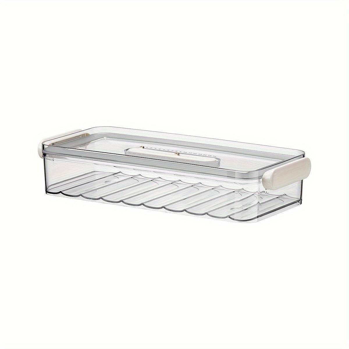 Skorter | 1 pc Refrigerator Storage Box – Food Safe PET Storage Container, Single/Double Layer