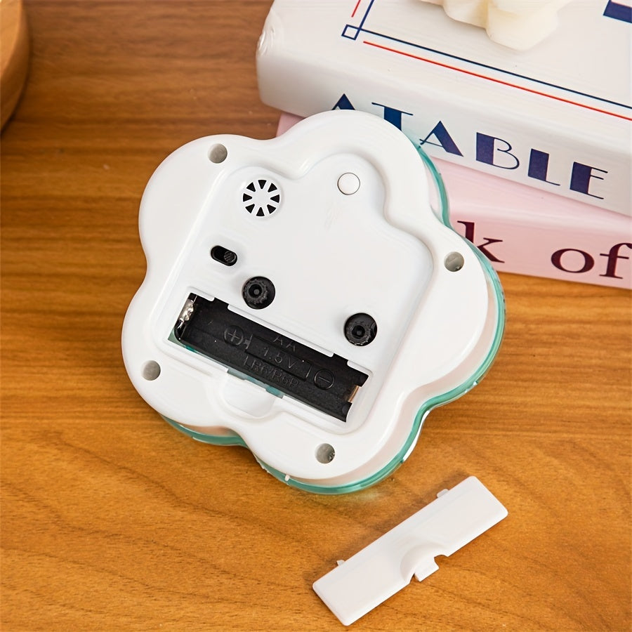 Skorter | BloomTime - Cute Flowers Alarm Clock for Bedroom and Students