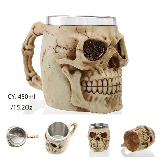 Skorter | Fantasy Adventure Resin / Stainless Steel Mug