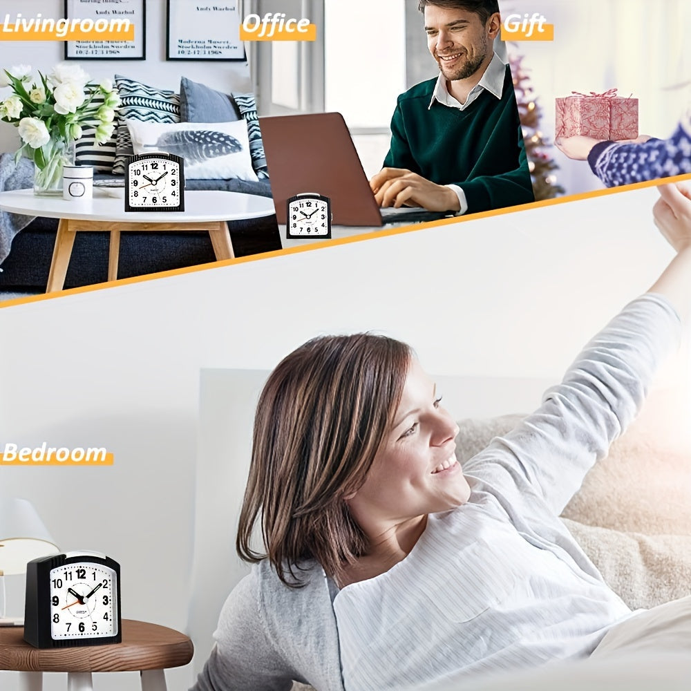 Skorter | SnoozeEase - Silent Alarm Clock with Snooze Function