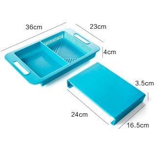 Skorter Kitchen Cutting Blocks Sinks Drain Baskets Cutting Boards Vegetable Meat Tools Kitchen Equipment Cutting Board