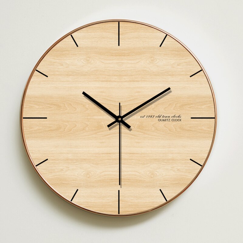 Skorter | Minimalist Wood Wall Clock