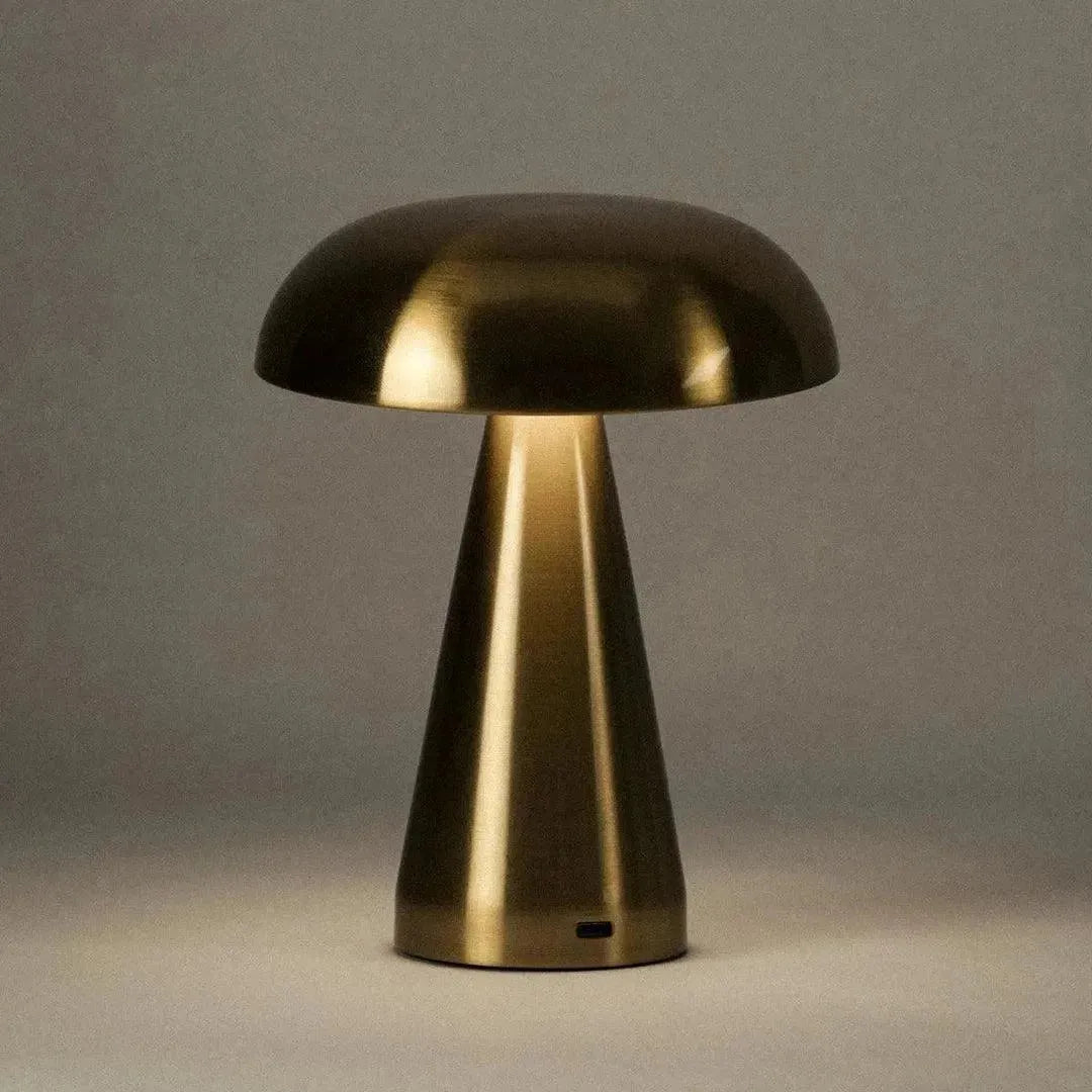 Skorter | Portable Metal Touch Lamp | Brass Gold