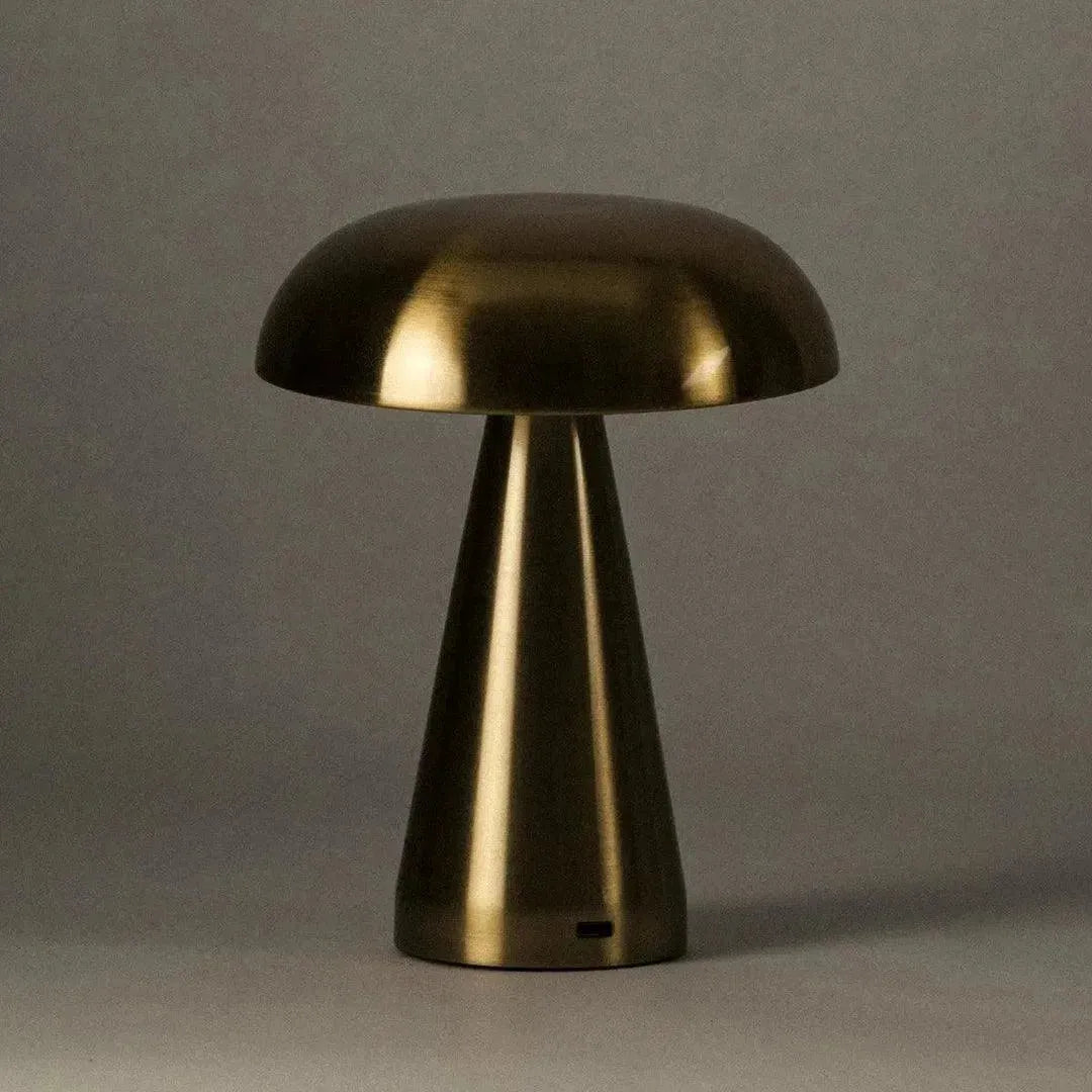Skorter | Portable Metal Touch Lamp | Brass Gold