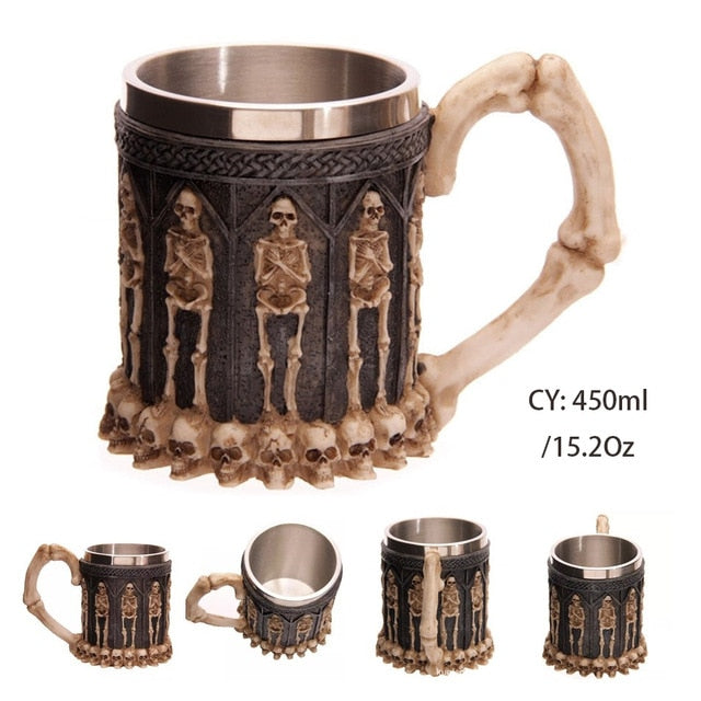 Skorter | Fantasy Adventure Resin / Stainless Steel Mug