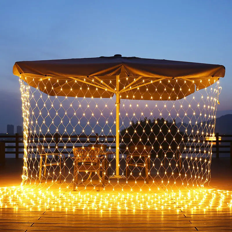 Skorter | SolarGlow - LED Net Floodlights on Solar Energy – Energy-Saving Outdoor Lighting for Gardens & Terraces