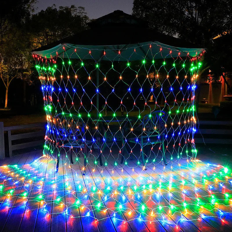 Skorter | SolarGlow - LED Net Floodlights on Solar Energy – Energy-Saving Outdoor Lighting for Gardens & Terraces