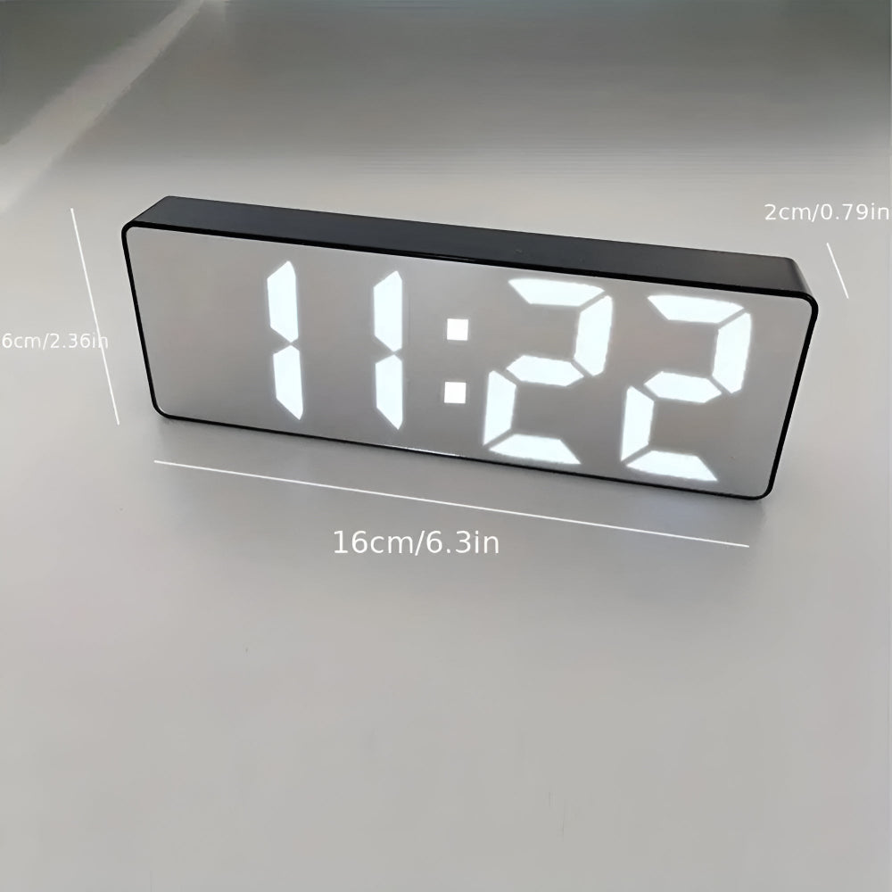 Skorter | Digital LED Mirror Alarm Clock