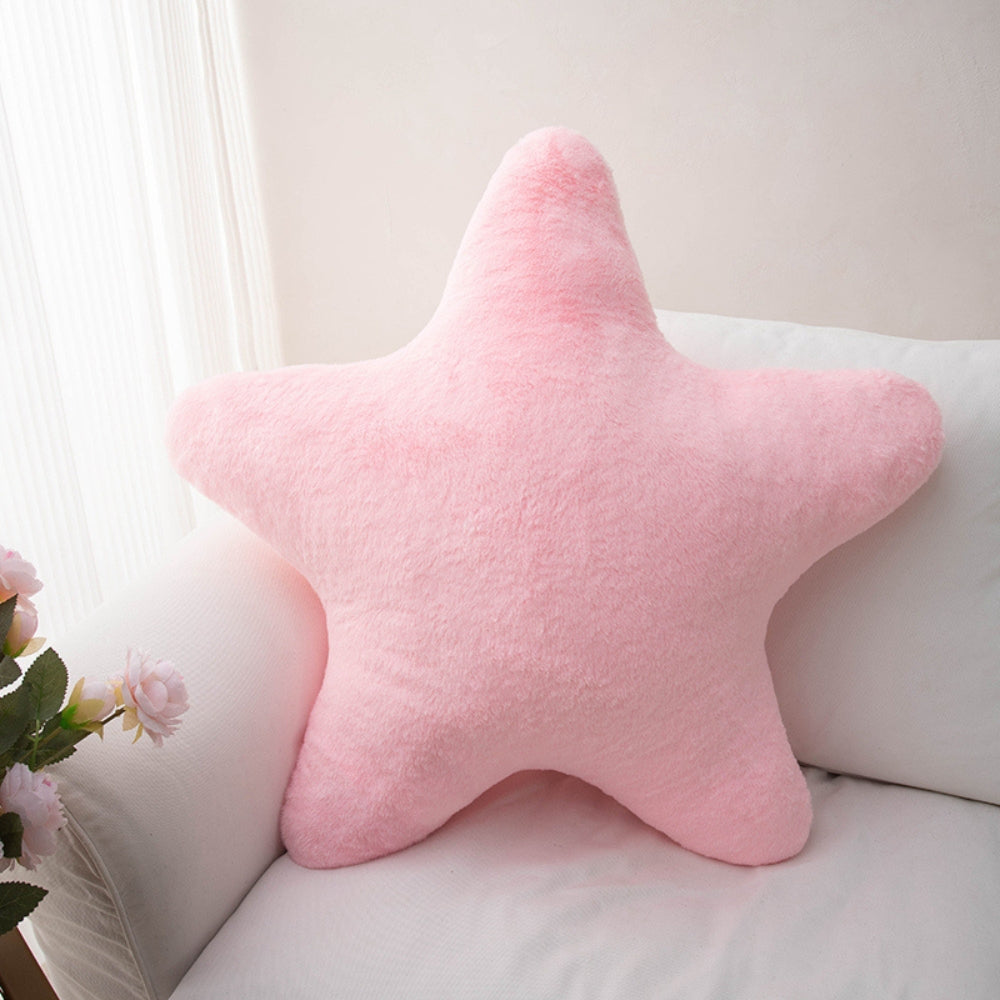Skorter | Cuddly Pastel Fluffy Star Cushion