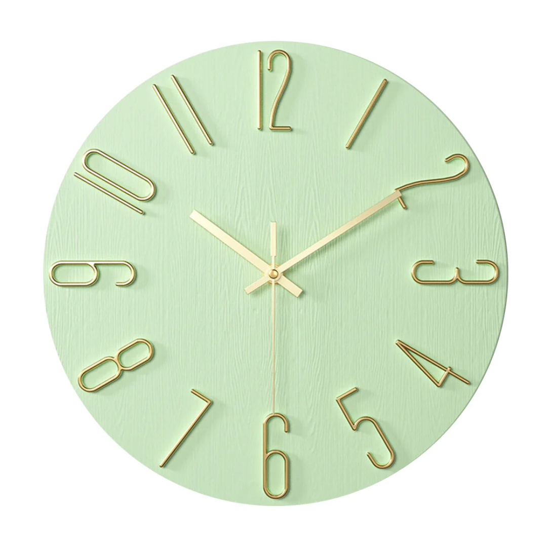 Skorter | Noble – Modern Wall Clock for Living Room | Minimalist Home Décor